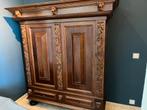 Prachtige oude kast eiken, 140x50x180, Ophalen