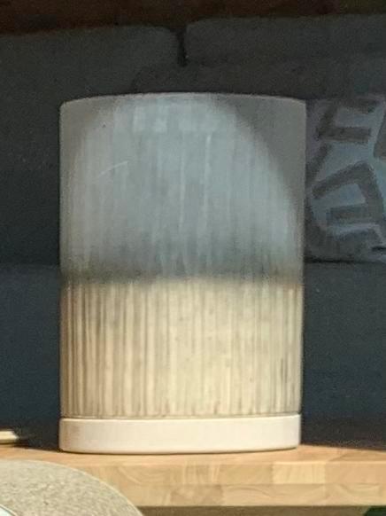 Dome deco aqua hurricane maat L, Huis en Inrichting, Woonaccessoires | Kandelaars en Kaarsen, Nieuw, 25 tot 50 cm, Overige materialen