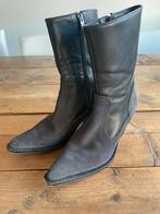 Tony Mora dameslaarzen maat 38 - weinig gedragen, Ophalen of Verzenden, Zo goed als nieuw, Zwart, Hoge laarzen
