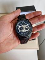Bomberg 1968 Chronograph – Zwart – 44mm, Ophalen of Verzenden, Gebruikt, Zwart, Android