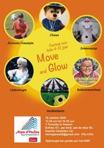 Move and Glow, kidsfestival 4 tot 12 jaar, Alpe d’Huzes, Tickets en Kaartjes, Drie personen of meer