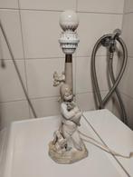 Lladro porseleinen lamp, Verzamelen, Beelden en Beeldjes, Ophalen of Verzenden, Gebruikt