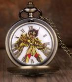 zakhorloge model saintseiya , bronskleur, Ophalen of Verzenden, Nieuw