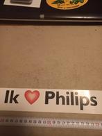 Ik love Philips, Verzamelen, Stickers, Ophalen of Verzenden, Zo goed als nieuw