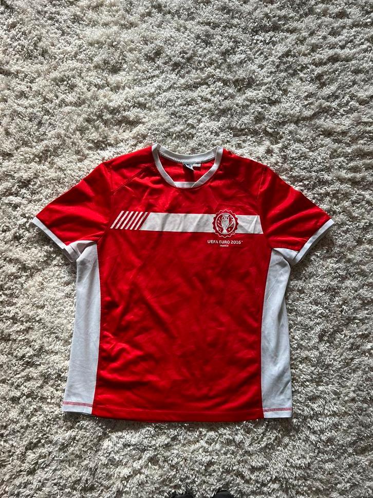 Polska UEFA EURO 2016 Shirt – Officieel Fan T-shirt, Kleding | Heren, T-shirts, Zo goed als nieuw, Maat 56/58 (XL), Rood, Ophalen of Verzenden