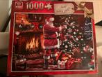 King puzzel Santa hiding gifts, Verzenden, Zo goed als nieuw, Legpuzzel