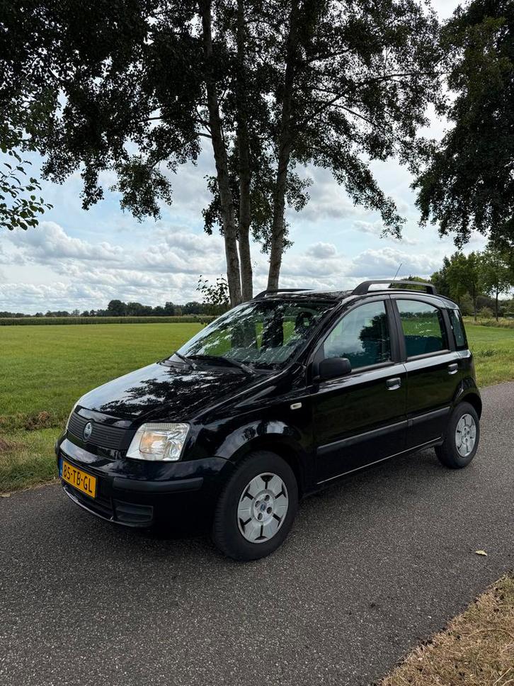 Fiat Panda 1.1 Zwart LAGE KM STAND, Auto's, Fiat, Particulier, Panda, ABS, Airbags, Centrale vergrendeling, Dakrails, Elektrische ramen