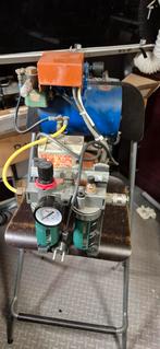 Stille compressor voor licht werk, Doe-het-zelf en Verbouw, Compressors, Ophalen, Gebruikt, 6 tot 10 bar, Minder dan 200 liter/min