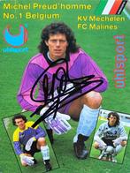 Spelerskaart Michel Preud’homme - KV Mechelen - Uhlsport, Ophalen of Verzenden, Zo goed als nieuw, F.C. Twente, Spelerskaart