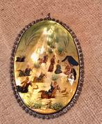 Antieke Victoriaanse Zilveren Hanger Perzisch Tafereel, Ophalen of Verzenden