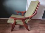 Vintage fauteuil 'de Ster Gelderland', Ophalen, Vintage tijdloos design, 75 tot 100 cm, Zo goed als nieuw