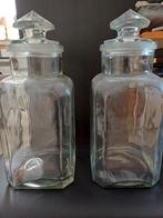 Vintage Apothekerspotten - Set van 2, Antiek en Kunst, Antiek | Glas en Kristal, Ophalen