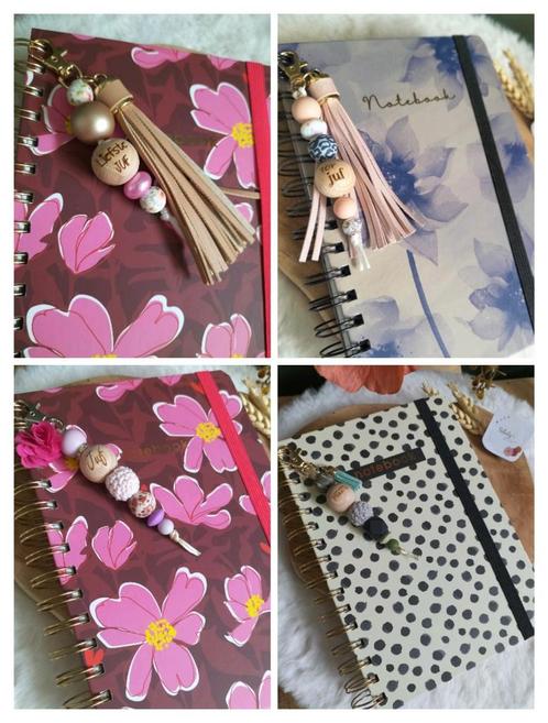 Nieuw • Cadeautje Juf - Meester • Notitieboek & hanger, Verzamelen, Sleutelhangers, Nieuw, Overige typen, Ophalen of Verzenden