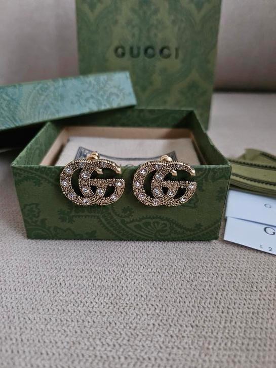 Gucci oorbellen, Sieraden, Tassen en Uiterlijk, Oorbellen, Nieuw, Overige materialen, Goud, Verzenden