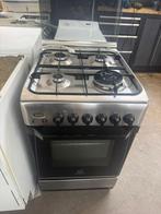 Indesit fornuis 50 cm smal schoon garantie bezorging , Minder dan 85 cm, Grill, Zo goed als nieuw, Gas