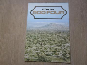 Honda CB 500 Four brochure folder 1975 ? (NL) beschikbaar voor biedingen
