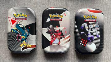 Pokémon 2025 | Black Bolt / White Flare | 3 Empty Mini Tins beschikbaar voor biedingen