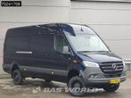 Mercedes Sprinter 319 CDI Automaat 4x4 L3H2 Blauw Metallic L, Auto's, Automaat, Stof, Euro 6, Mercedes-Benz
