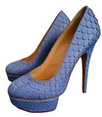 Charlotte olympia paarse python pumps maat 38 ZGAN, Pumps, Charlotte Olympia, Overige kleuren, Ophalen of Verzenden