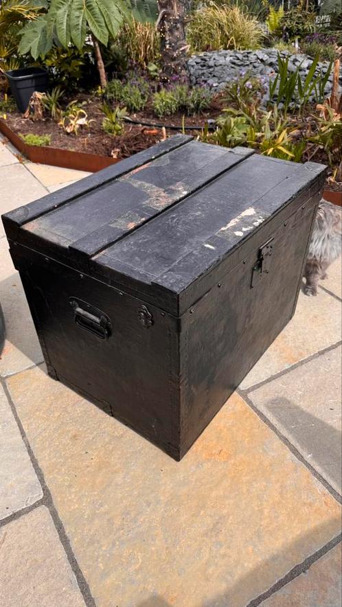 Kist oorlog ww2 ? Tweede wereldoorlog, Huis en Inrichting, Woonaccessoires | Kisten, Zo goed als nieuw, Minder dan 50 cm, Ophalen