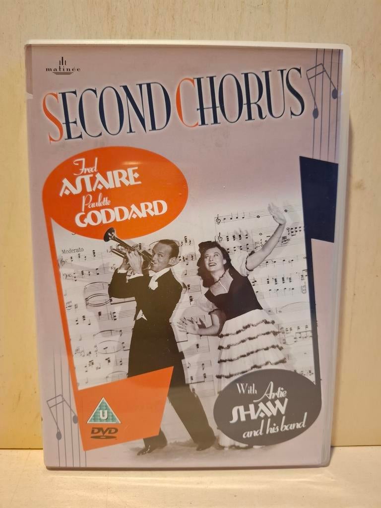Second Chorus
(1940) Musical/Komedie ‧ Import DVD, Alle leeftijden, Ophalen of Verzenden, Zo goed als nieuw, Komedie