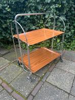 Opvouwbare Serveerwagen Trolley Bremshey & Co 1970s, Ophalen of Verzenden, Gebruikt