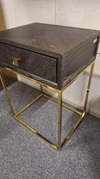 nachtkast Blackbone Gold van Richmond Interiors *SALE*, Huis en Inrichting, Nieuw, Ophalen of Verzenden, 70 cm of meer, Hout