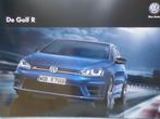 Volkswagen VW Golf R 2014 Brochure, Boeken, Verzenden, Zo goed als nieuw, Volkswagen