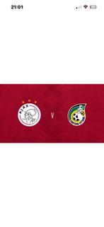 Te koop 2 kaarten Ajax-Fortuna, Tickets en Kaartjes, Sport | Voetbal, Twee personen, April