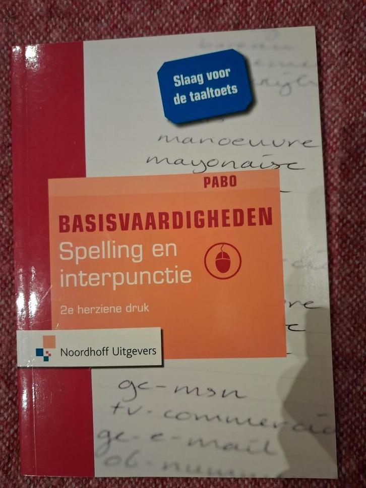 Marja Bout - Basisvaardigheden Spelling en Interpunctie, Boeken, Studieboeken en Cursussen, Zo goed als nieuw, Overige niveaus