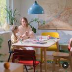 COMPLETE EETSET — SNELLE VERKOOP — ALLES IN ÉÉN BUNDEL, Ophalen, Zo goed als nieuw, 4 tot 6 stoelen