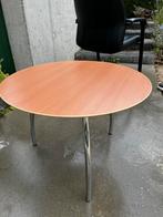 Bijzettafel Vepa doorsnede 60cm, Minder dan 45 cm, Rond, Zo goed als nieuw, Ophalen