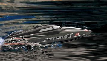 RC speedboot Super mono brushless 45 km/u 2,4 GHz 42cm RTR beschikbaar voor biedingen