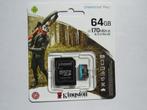 Kingston micro SD kaart 64GB nieuw, Audio, Tv en Foto, Fotografie | Geheugenkaarten, Nieuw, SD, Kingston, 64 GB