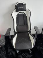 TRUST GXT 714W Ruya Gaming Stoel Zwart/Wit Zo Goed Als Nieuw, Huis en Inrichting, Bureaustoelen, Ophalen, Zo goed als nieuw, Zwart