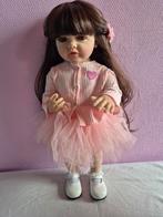 Reborn pop met roze tutu, Verzamelen, Poppen, Ophalen of Verzenden, Zo goed als nieuw, Babypop