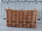 Grote rieten mand riviera maison uitstraling, Huis en Inrichting, Woonaccessoires | Schalen en Manden, Ophalen, Zo goed als nieuw