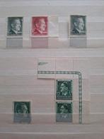 6 postzegels Hitler Duitsland, Ophalen of Verzenden, Duitse Keizerrijk, Postfris