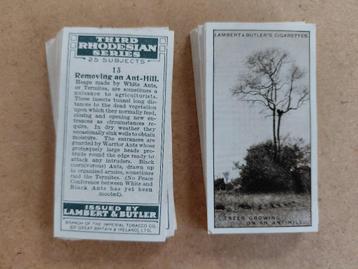 Third Rhodesian Series complete set 25 cigarette cards 1930 beschikbaar voor biedingen