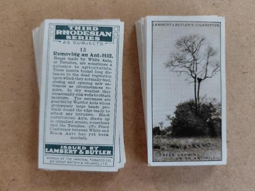 Third Rhodesian Series complete set 25 cigarette cards 1930, Verzamelen, Overige Verzamelen, Ophalen