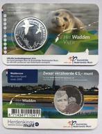 2016 COINCARD 5 EURO WADDEN VIJFJE *UNC*, Postzegels en Munten, Munten | Nederland, Ophalen of Verzenden, Euro's, Losse munt, Zilver
