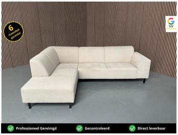 GRATIS LEVERING Hoekbank Lichtgrijs 275x195 GEREINIGD beschikbaar voor biedingen