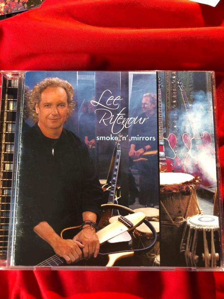 LEE RITENOUR - CD SMOKE 'N' MIRRORS (SUPERSCHAARS!), Cd's en Dvd's, Cd's | Jazz en Blues, Zo goed als nieuw, Jazz, 1980 tot heden