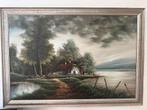 Klassiek Schilderij Frank van de Burg, Ophalen of Verzenden