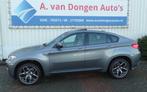 Bmw X6 XDRIVE35I HIGH EXE.Xenon,Leer,Navi,Schuifdak,Massage, Auto's, BMW, Te koop, Zilver of Grijs, Benzine, 4 stoelen