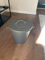 Prullenbak, Ophalen, Zo goed als nieuw, Kunststof, Minder dan 50 cm