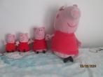 knuffels  peppa big 4 stuks, Overige typen, Gebruikt, Ophalen