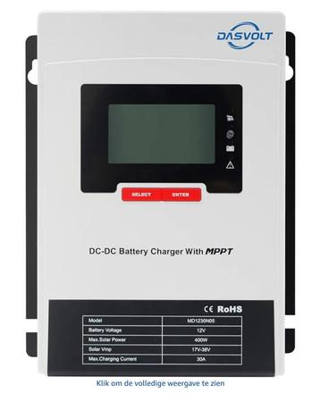 Mppt oplader 12V 50A DC/DC ingebouwde MPPT-oplader beschikbaar voor biedingen