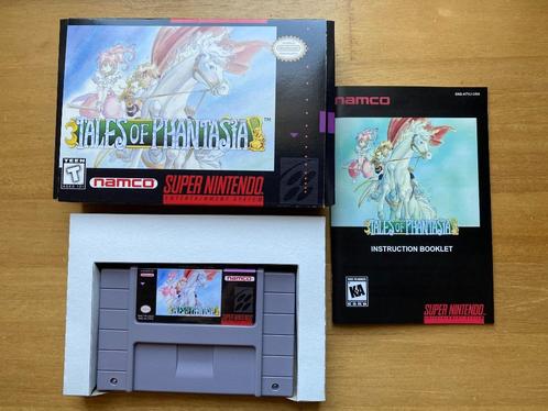 Tales of phantasia snes homebrew engelse versie, Spelcomputers en Games, Games | Nintendo Super NES, Zo goed als nieuw, Platform