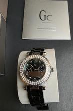 GC Horloge met keramische band en 98 diamanten, Overige merken, Staal, Staal, Polshorloge